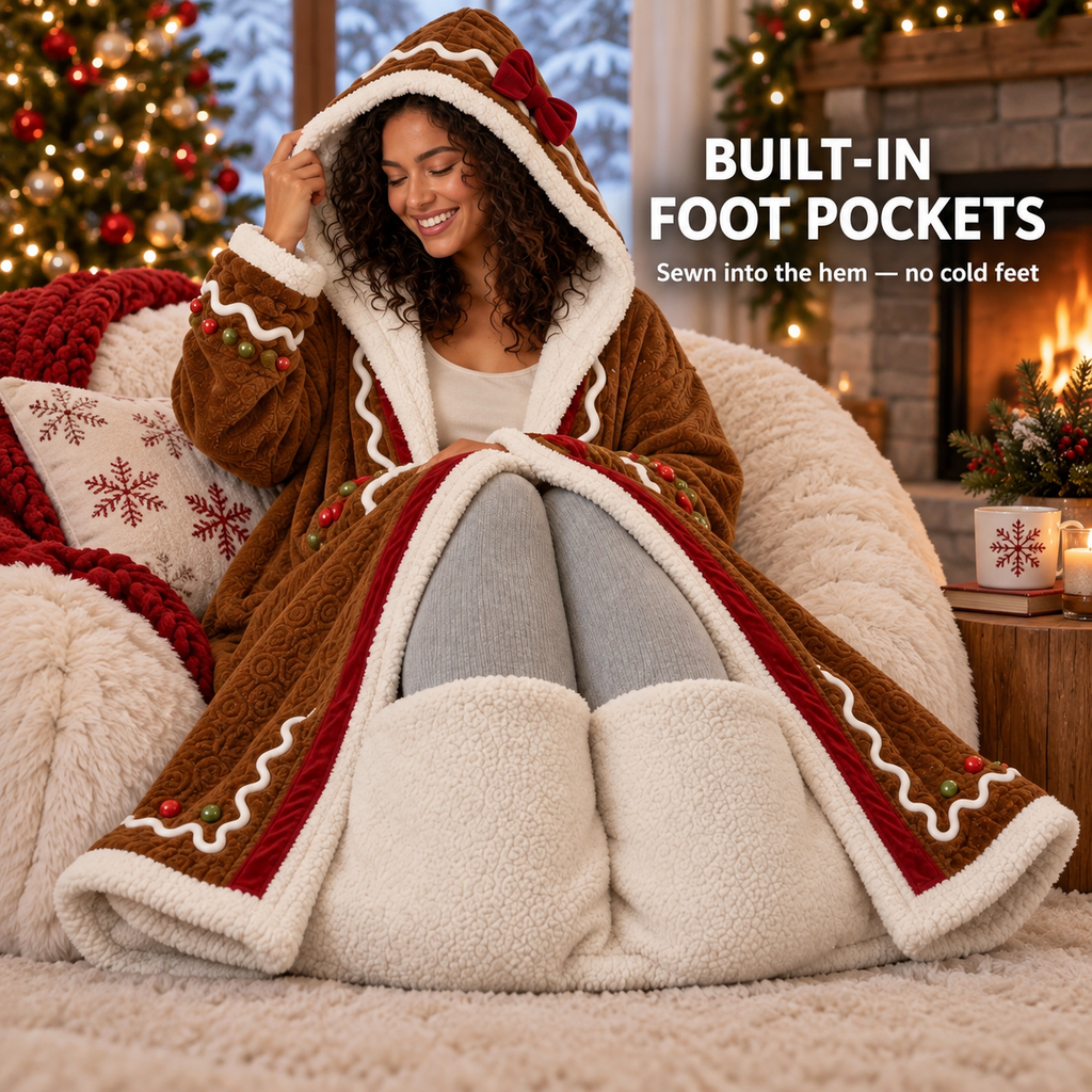 Built-in foot pockets